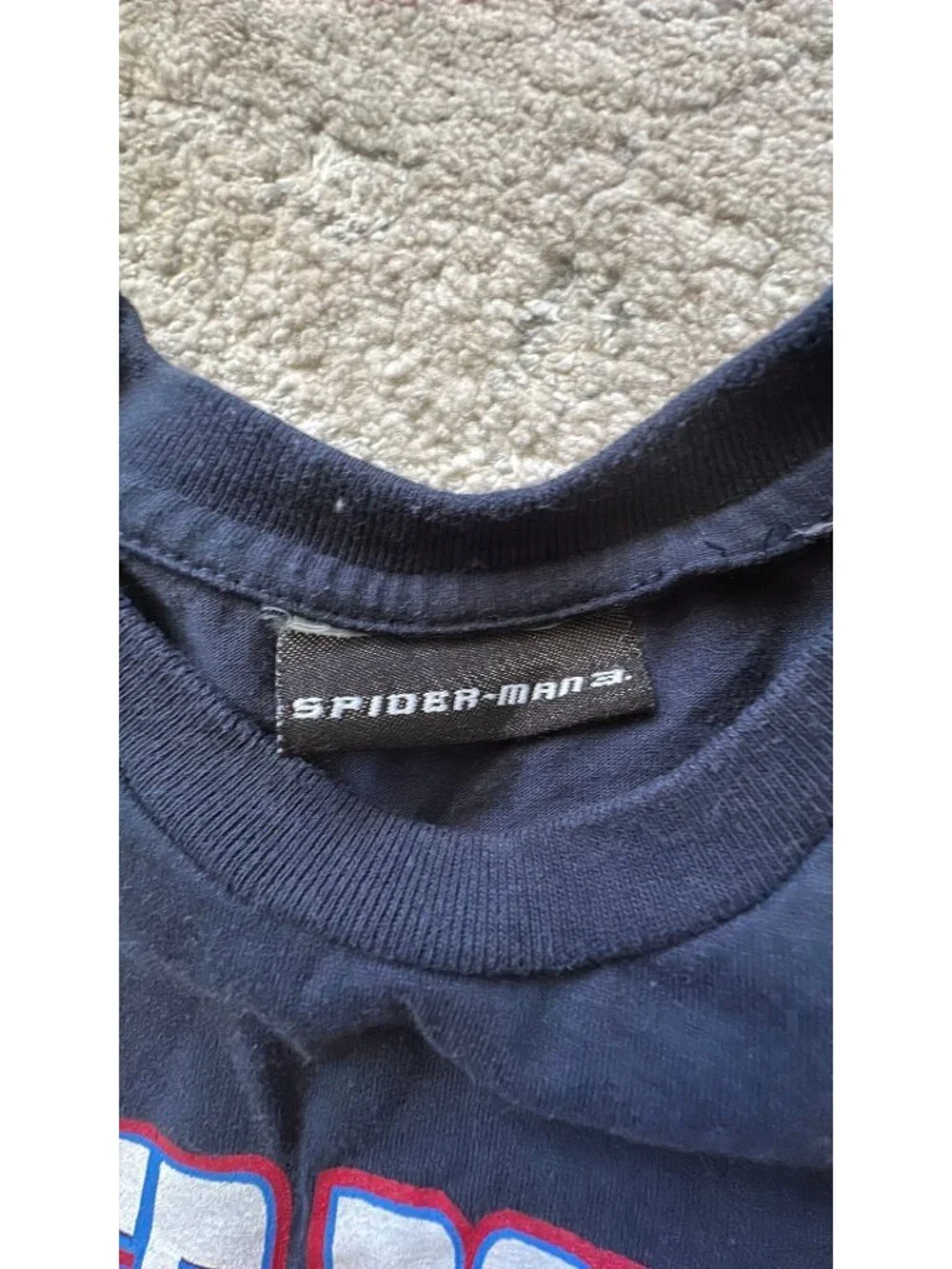 Spider-Man 3 navy tank 4?